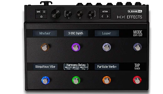 LINE6 HX EFFECTSは使い勝手がいいと思う